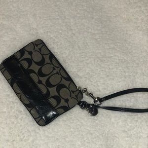 Small Coach wristlet
